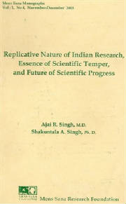 MSM 1(4), 2003. Indian research, scientific temper