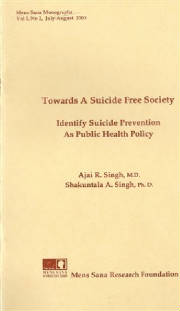 MSM 1(2), 2003. Suicide free society